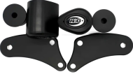 Protecții de protecție R&G RACING Aero Crash - Negre Honda XL 750 Transalp 23-26