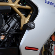 Προστατευτικά R&G RACING Aero Crash - Μαύρα MV Agusta Superveloce 800 20-24