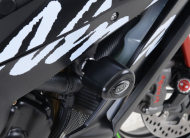 R&G RACING Aero Crash Protectors - White Kawasaki ZX10-R/RR 21-25