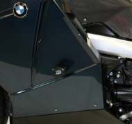 Crash pads R&G RACING Aero Crash Protectors Black BMW K1200LT/GT / K1300 GT 04-08