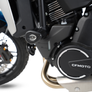 Protecții de protecție R&G RACING Aero Crash Protectors Negre CFMOTO 700 CL-X SPORT 22-25 / ADV 23-25
