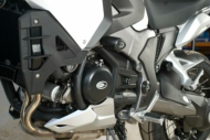 R&G RACING Aero Crash Protectors Black Honda Crosstourer 12-18