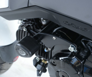 Προστατευτικά πρόσκρουσης R&G RACING Aero Μαύρα Honda MSX125 17-20
