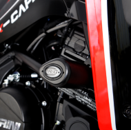 Προστατευτικά R&G RACING Aero σε περίπτωση σύγκρουσης, μαύρα για Moto Morini X-CAPE 650 22-26