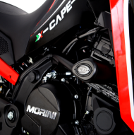 Προστατευτικά R&G RACING Aero σε περίπτωση σύγκρουσης, μαύρα για Moto Morini X-CAPE 650 22-26