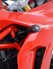 Краш тапи R&G RACING Aero Crash Protectors Black Non Drill Kit Ducati Supersport