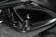 Crash plugs R&G RACING Aero Crash Protectors Black Suzuki GSX1340R Hayabusa ABS 13-20