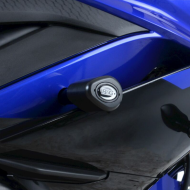 Crash plugs R&G RACING Aero Crash Protectors Black Yamaha YZF-R3 19-25