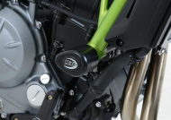 Protecții de protecție R&G RACING Aero Crash, albe, pentru Kawasaki Z650