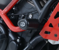 Crash plugs R&G RACING Aero crash protectors Yamaha MT-07 Moto Cage 14-16