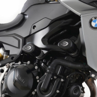 Dopuri de protecție R&G RACING Aero Protecții față Negre BMW F900R 20-26