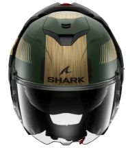 Casca modulara SHARK OXO SIKTER Mat Green Chrome Gold