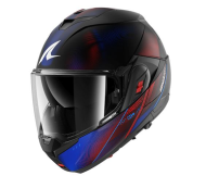 Cască modulară SHARK OXO SPEED-TECH NEGRU/ALBASTRU/ROȘU