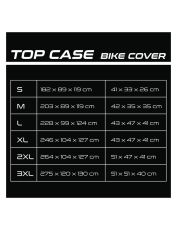 Husa pentru motociclete SECA COVER TOP CASE