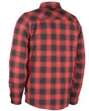 Tricou moto ICON Fallblock Flannel Roșu