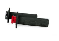 Mânere motocicletă RACETECH Lock On Negre