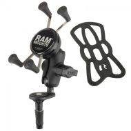 RAM-MOUNTS RAM-B-176-A-UN7 Suport telefon pentru motociclete cu bază furcă pentru motociclete, dimensiunea B