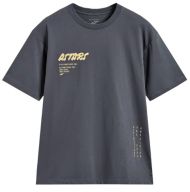 Tricou moto ALPINESTARS CSF OVERSIZE CHALK CHARCOAL