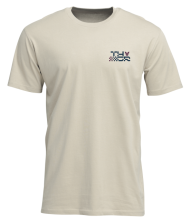 Motorcycle T-shirt THOR VANTAGE CREAM