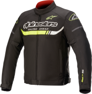 Μπουφάν μοτοσικλέτας ALPINESTARS T-SPS IGNITION ΑΔΙΑΒΡΟΧΟ ΜΑΥΡΟ/ΚΙΤΡΙΝΟ/ΛΕΥΚΟ