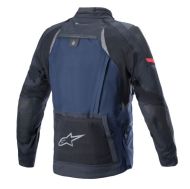 Motorcycle jacket ALPINESTARST BOULDER GORE-TEX BLACK/BLUE