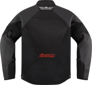 Μπουφάν μοτοσικλέτας ICON MESH AF LEATHER CE RD