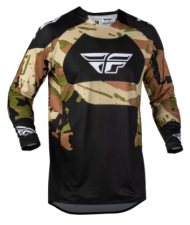Motocross shirt FLY RACING Evolution DST Evolution DST Hunt - Black/Camo