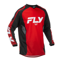 Bluză motocross FLY RACING F-16 - Roșu/Negru/Alb