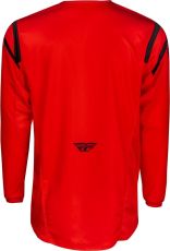 Tricou motocross FLY RACING Kinetic Center-Roșu/Negru 2025