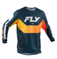Motocross jersey FLY RACING Kinetic Mesh Jersey Navy / Orange