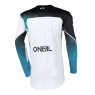 Tricou motocross O'NEAL HARDWEAR AIR SLAM BLACK/TEAL V.25
