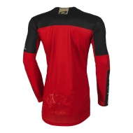 Tricou motocross O'NEAL MAYHEM HEXX NEGRU/ROSU V.24