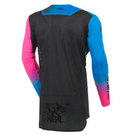 Tricou motocross O'NEAL PRODIGY FIVE SIX V.27 NEGRU/ROZ NEON