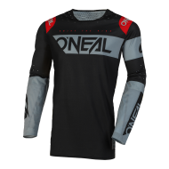 Tricou motocross O'NEAL PRODIGY FIVE TWO V.23 NEGRU/GRI
