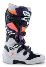 Мотокрос ботуши ALPINESTARS TECH 7 BLK/LT GY/ORG FL/MAG