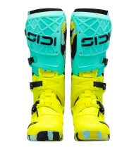 Motocross boots SIDI CROSSAIR X MINT/FLUO YELLOW