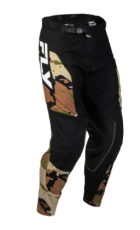 Motocross breeches FLY RACING Evolution DST Hunt Pants - Black/Camo