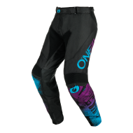 Motocross breeches O'NEAL MAYHEM SCARZ BLACK/BLUE V.24