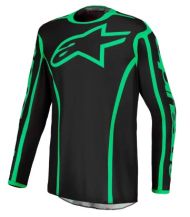 Φανέλα μοτοκρός ALPINESTARS FLUID APEX V2 ΜΑΥΡΟ/ΠΡΑΣΙΝΟ