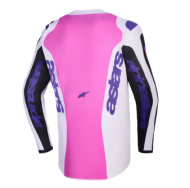 Motocross jersey Alpinestars FLUID GRID BLACK/GREY/PURPLE