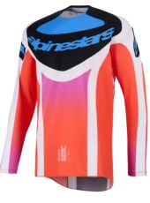 Motocross Jersey Alpinestars TECHSTAR KNIF GRAY/BLACK/ORANGE