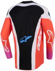 Motocross Jersey Alpinestars TECHSTAR KNIF GRAY/BLACK/ORANGE