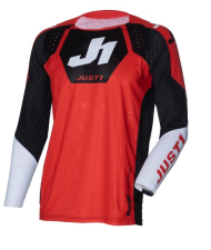 Motocross Jersey Just1 J-Flex 2.0 District Red/Black/White