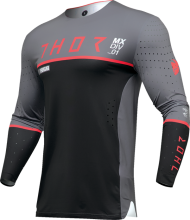 Motocross jersey THOR PRIME ACE BLACK/CHARCOAL