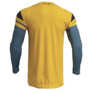 Motocross Jersey THOR PRIME RIVAL TEAL/YELLOW