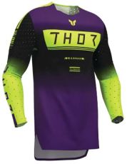 Motocross jersey THOR SPORTMODE GEO BK/PU