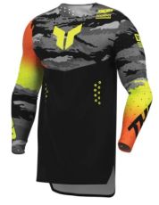 Φανέλα μοτοκρός THOR SPORTMODE RECON BK/ACID