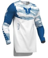 Φανέλα μοτοκρός THOR SPORTMODE RECON ΛΕΥΚΟ/ΜΠΛΕ