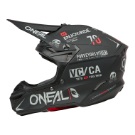 Cască motocross 5SERIES POLYACRYLITE BRAND NEGRU/GRI