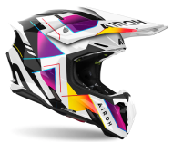 Casca motocross AIROH TWIST 3 RAINBOW GLOSS